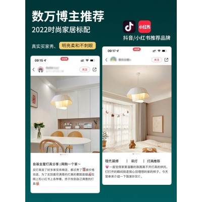 法式中古灯现代简约北欧创意卧室灯温馨极简客厅吊灯广东中山灯具图6