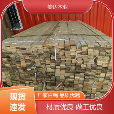 美达木业 防腐龙骨 挂瓦条 顺水条 建筑适用枕木 源头厂家 可定尺加工图5