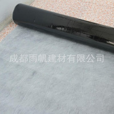 厂家直供自粘型防水卷材高分子聚合物屋顶楼顶彩钢瓦防水补漏隔热图4