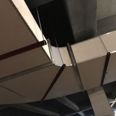 厂家批发A1级阻燃板电缆桥架防火板耐火防火材料玻镁无机防火隔板图3