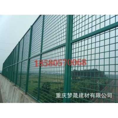 重庆护栏网园林公路防护网栅栏 铁丝圈地网 双边丝养殖护栏图3
