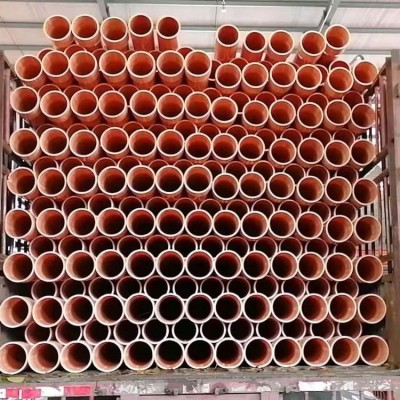 PVC电力管红泥管75 110 160 167 192电力电缆护套管穿线管图2