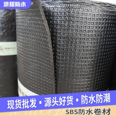 现货供应sbs改性沥青防水卷材 屋顶屋面防水防潮材料sbs防水卷材图2