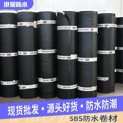 现货供应sbs改性沥青防水卷材 屋顶屋面防水防潮材料sbs防水卷材图4
