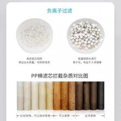 手持花洒增压过滤花洒喷头洗澡水龙头淋浴净水家用除氯美肤图4