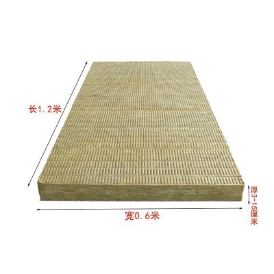 厂家直销郑州岩棉板吸音A级防火隔带防潮优质150K保温岩棉图5