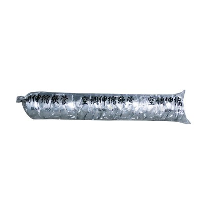 空调保温软管 厂家批发铝箔保温管 中央空调通风管玻纤布加棉保温图2