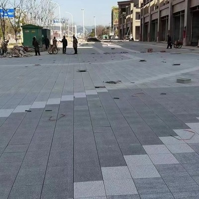 纯色荔枝面 地铺石砖 1.2cm厚度 优质耐摩擦耐污染防滑砖图5