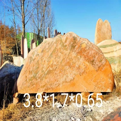 鑫晟 室外门口晚霞红石雕 广场摆件 观赏性高 全国发送图4