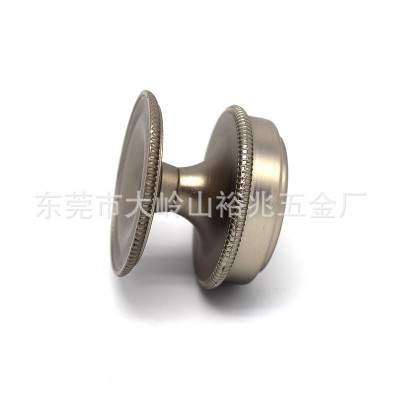 批发 抽屉橱柜五金拉手锌合金圆形单孔拉头现代简约家具 厂家直销图2