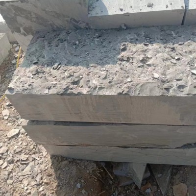青石板地砖批发汀步石脚踏石 园林别墅庭院地砖 青石板老石板铺地图2