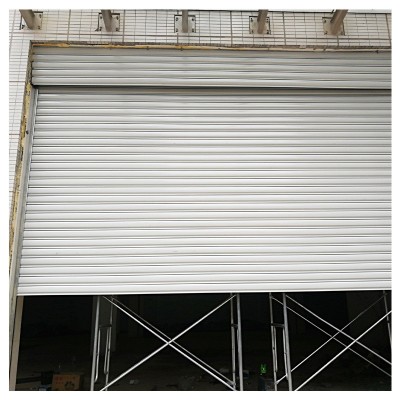 挡风卷帘门工业平开门厂房车间平开门库房仓库彩钢板大门卷帘门图5