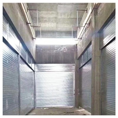 防火卷帘门厂房地下室平开门钢制卷帘门库房仓库彩钢板大门图5