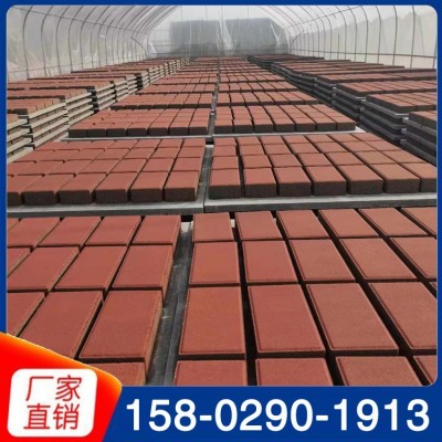 彩色透水砖厂家货源 耐磨不褪色 砂基透水地砖10x20 强度高质感好图4