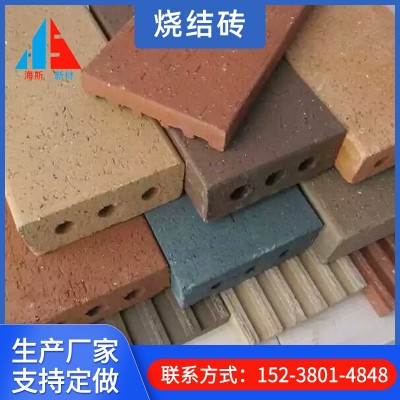 厂家供应多规格烧结砖系列景观砖彩色园林广场砖烧结砖厂家图4