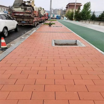 博伟达建材烧结砖劈开砖透水砖土窑烧制烧结陶砖图5