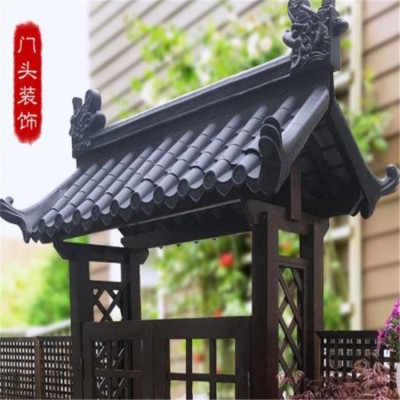 中式仿古砖新型屋面建材景区四合院古镇仿古建筑装饰瓦艺术古建图4