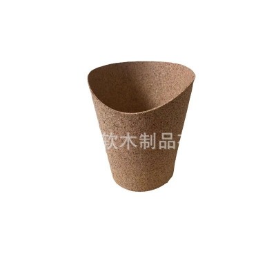 厂家供应创意北欧简约风花盆 家居软木多肉盆栽植物2厘米厚花盆套图5