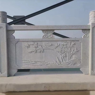 大理石古建栏杆围栏 广场寺庙花岗岩石栏杆 大桥石栏杆护栏图3