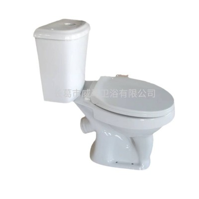 工程马桶分体式斜排后排坐便器洗手间厕所陶瓷大便器抽水马桶图4