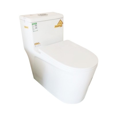 厂家马桶坐便器卫生间抽水马桶连体式工程马桶静音节水陶瓷坐便器图5