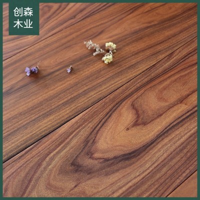 厂家供应高端红木巴西黑黄檀南美酸枝实木地板木蜡油面红木地板图3