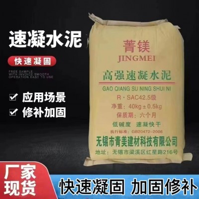 高强速凝水泥桥梁伸缩缝修补快干加固基础整体浇筑速干水 泥批发图1
