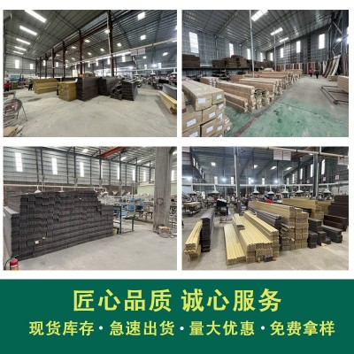 网红实木格栅凹凸形木格栅外贸批发隔断背景墙格栅板吊顶护墙板图5