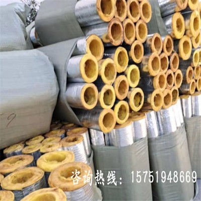 玻璃棉保温管 离心玻璃棉管壳 工业管道防火隔热玻璃棉管材图3