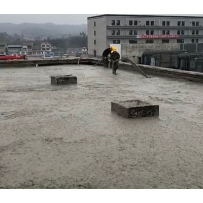现浇轻质泡沫混凝土 富豪圣 陶粒屋面保温找坡 节能材料图4