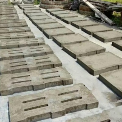 混凝土平石 路边花基石 芝麻灰路侧石 明美水泥制品图5