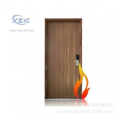 双开甲乙丙级木质防火门酒店公寓单开烤漆防火隔音门生产一门一证图2