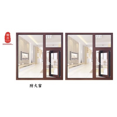 【厂家定制】甲乙级防火窗耐火窗 铝合金 钢质 断桥铝耐火窗图2