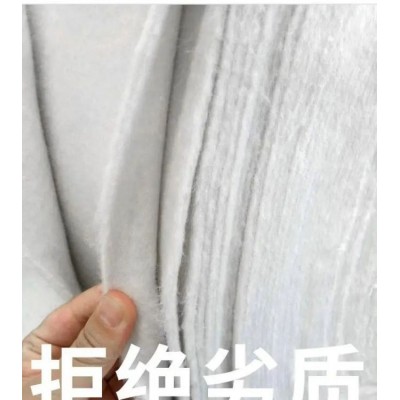 名博土工工程布白色无纺布滤水渗水公路保湿毯桥梁护坡混凝土养护图2