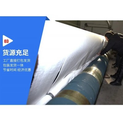 名博土工工程布白色无纺布滤水渗水公路保湿毯桥梁护坡混凝土养护图4