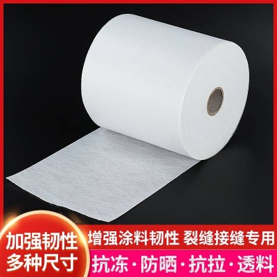 缝织聚酯布60g防水涂料用 聚酯纤维无纺布聚氨酯屋顶彩钢瓦补漏材图3