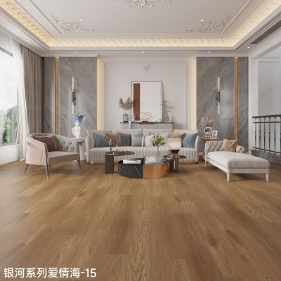 新三层地板原木奶油色环保ENF家用别墅地暖实木复合地板 厂家直销图4