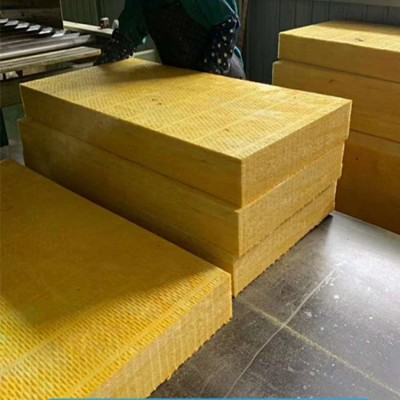 防火铝箔玻璃棉板 隔热隔音棉玻璃棉板 48K风管烟道玻璃棉保温板图3