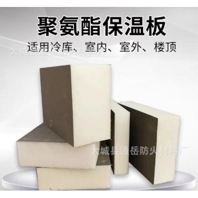 外墙聚氨酯保温板B1级阻燃硬质聚氨酯复合板室内冷库专用保温板图2