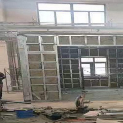 防爆墙安装厂家 纤维水泥复合钢板工业泄爆墙抗爆墙生产批发图3