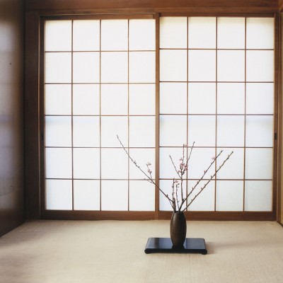 实木花格门日式推拉门隔断隐形吊轨门上轨移门平开门日式格子移门图3