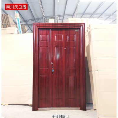 钢质门防盗门现货非标白色工程制宿舍学校出租屋家用进入户安全门图4