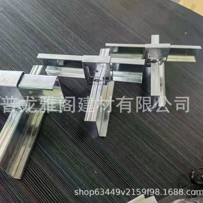 定制轻钢龙骨厂房隔墙轻钢龙骨C型U型隔断轻钢竖骨天地骨图2