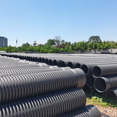 天科塑业 天锐黑色高密度聚乙烯HDPE双壁波纹管 sn4市政pe波纹管图4