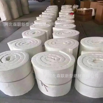 硅酸铝针刺毯陶瓷纤维保温毯耐温锅炉隔热棉耐火保温棉防火棉毯图4