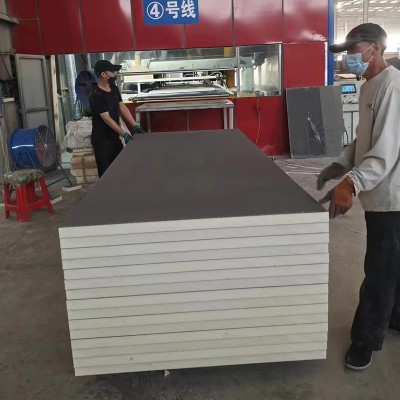 聚氨酯保温板厂家批发内外墙阳光房冷库双面屋顶阻燃保温隔热板图4