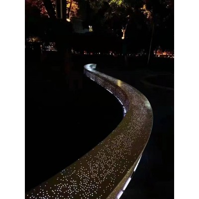 重庆透光水泥板混泥土艺术发光石材光纤水泥板透光预制板装饰材料图4