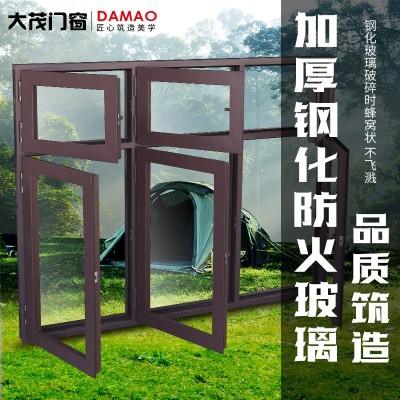 钢制防火窗 断桥铝合金耐火窗防火窗 工程消防救援防火窗厂家图2