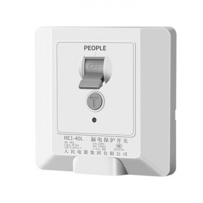 人民电器2匹3p柜机空调专用保护漏电保护器开关热水器86型漏保32a图5