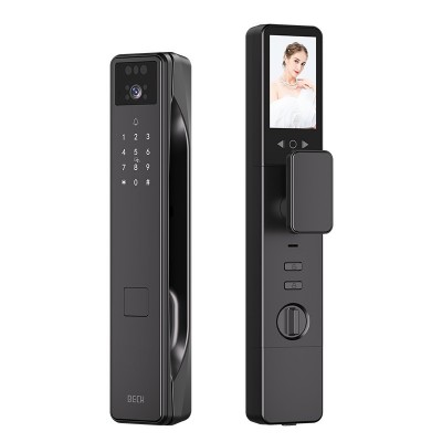 BECK博克全自动3D人脸识别智能锁掌静脉指静脉信号感应远 程联网图5
